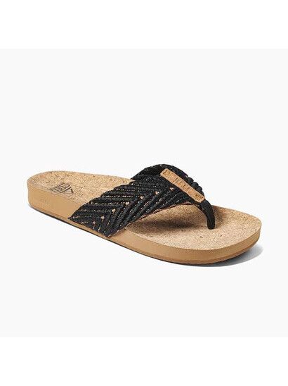 Reef Sandal Cushion Strand Zehentrenner black natura