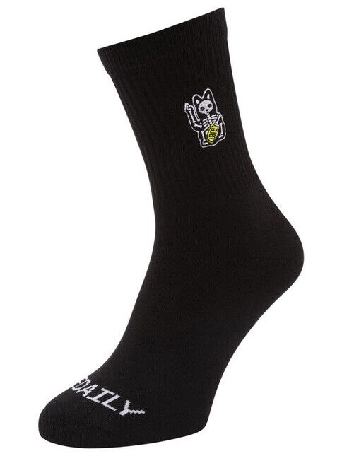 iriedaily Socken Hallow Cat Socks black