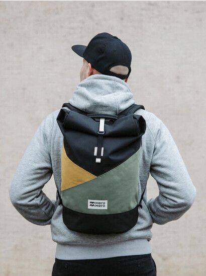 MeroMero Rucksack Wanaka Limited Edition chai tea/dark gre