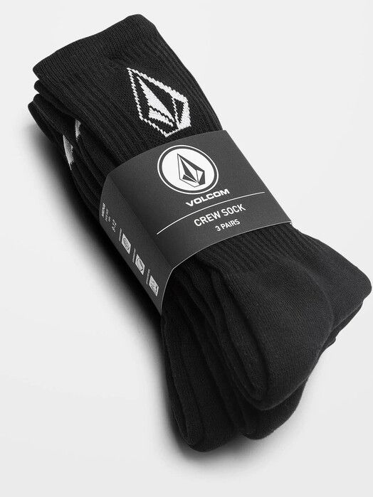 Volcom Socken&#x20;Full&#x20;Stone&#x20;Sock&#x20;3-Pack&#x20;black