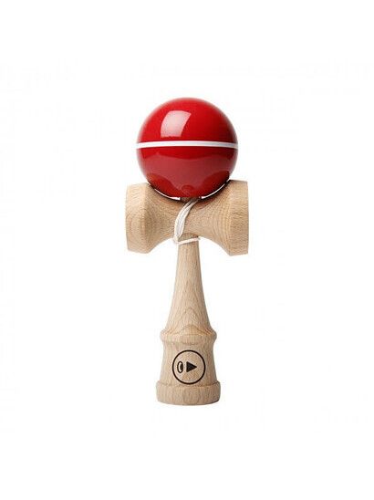 Kendama Geschicklichkeitsspiel Play Pro II - Recpaint slick rot