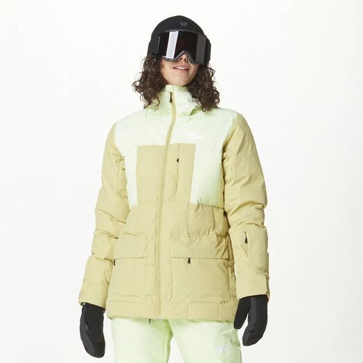 Picture Snowboardjacke&#x20;Face&#x20;It&#x20;Jacket&#x20;lime&#x20;cream&#x20;hemp