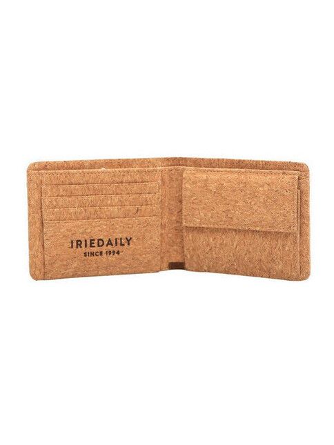 iriedaily Geldbeutel Cork Flag Wallet light brown