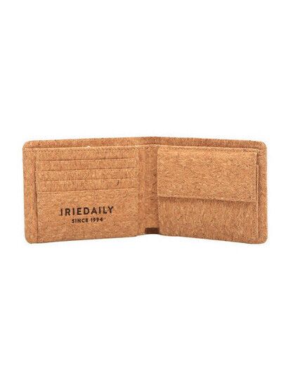 iriedaily Geldbeutel Cork Flag Wallet light brown