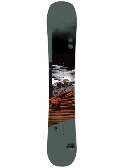 Never Summer Snowboard Benchmark 25/26 156 Muster