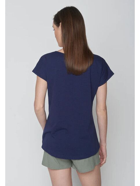 GreenBomb T-Shirt Bike Cargo Raccoon navy