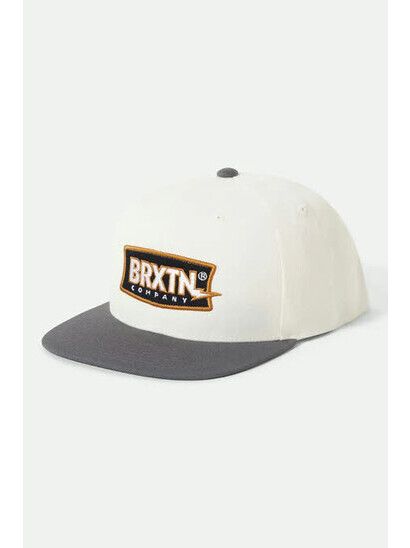 Brixton Cap Lightning Snapback off white/charcoal