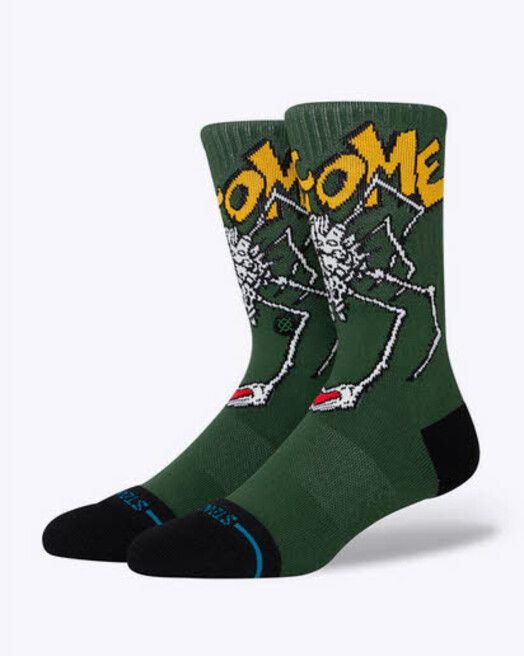 Stance Socken&#x20;Welcome&#x20;Wilbur&#x20;Crew&#x20;green