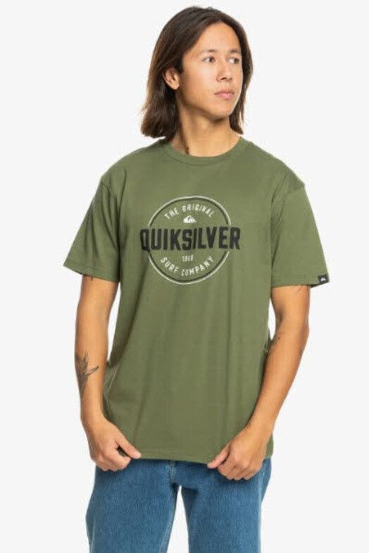 Quiksilver T-Shirt&#x20;Circle&#x20;Up&#x20;olive