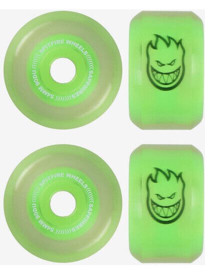 Spitfire Rollen Sapphire Neon Green 90A conical full