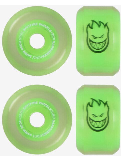 Spitfire Rollen Sapphire Neon Green 90A conical full