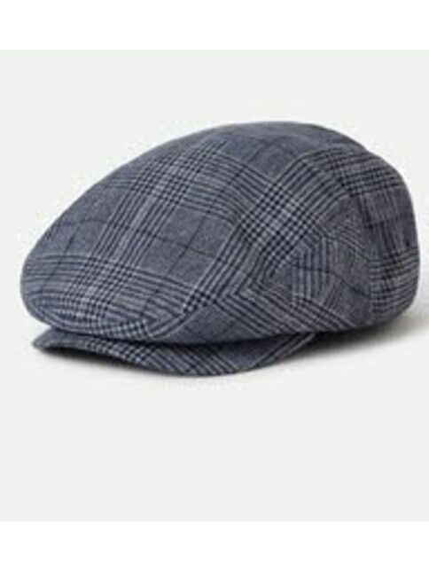 Brixton Cap Hooligan Lightweight Flat Cap blue