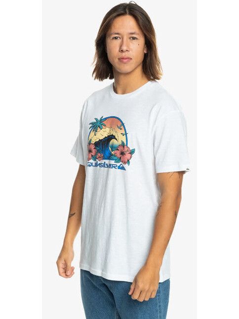 Quiksilver T-Shirt Riding Today white