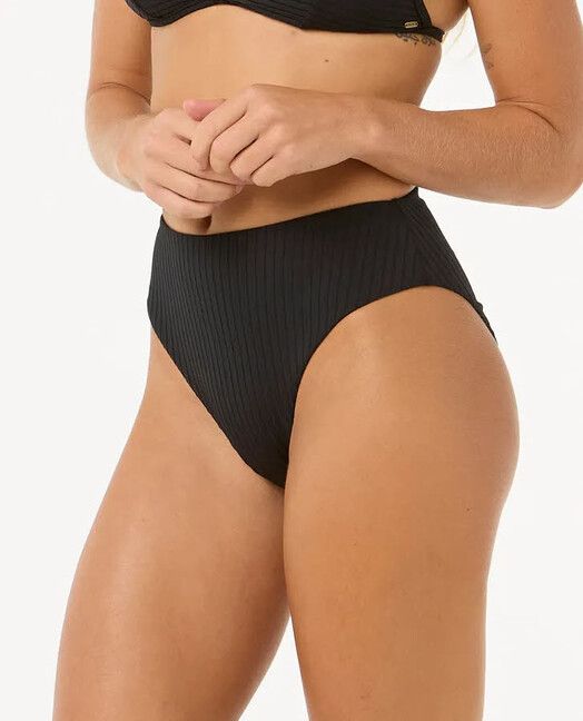 Rip Curl Bikini&#x20;Premium&#x20;Surf&#x20;Retro&#x20;High&#x20;Good&#x20;black