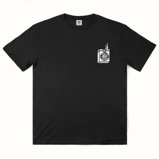 The Dudes T-Shirt&#x20;Too&#x20;Short&#x20;Smokes&#x20;black