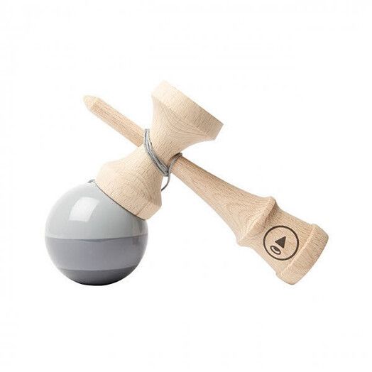 Kendama Geschicklichkeitsspiel&#x20;Play&#x20;Pro&#x20;II&#x20;-&#x20;Recpaint&#x20;triple&#x20;grau