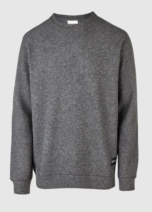 Cleptomanicx Sweater&#x20;Noitch&#x20;heather&#x20;lava&#x20;smoke