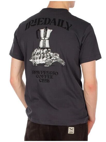 iriedaily T-Shirt Slowpresso Tee coal