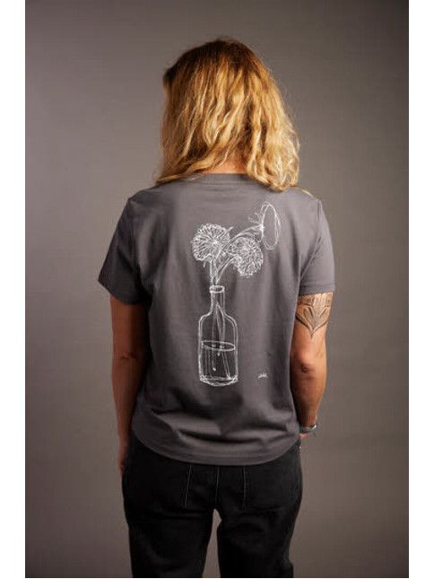 Shotgun T-Shirt In Bloom grey