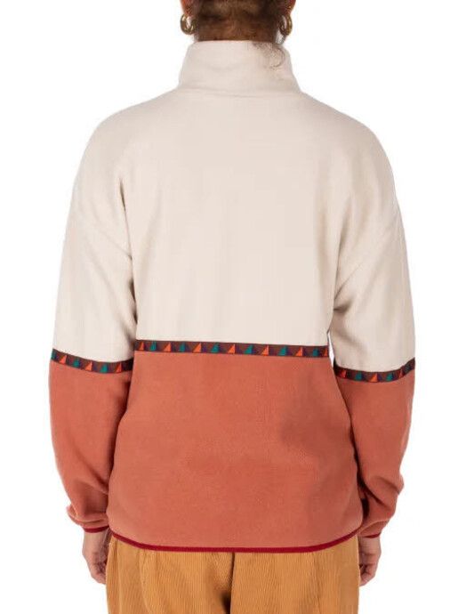 iriedaily Sweater&#x20;Holina&#x20;Fleece&#x20;Troyer&#x20;cedar&#x20;wood