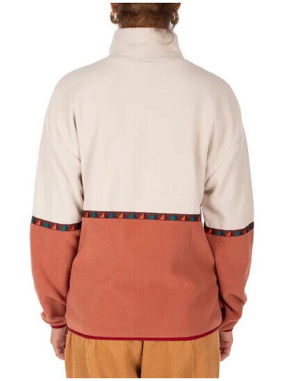 iriedaily Sweater Holina Fleece Troyer cedar wood