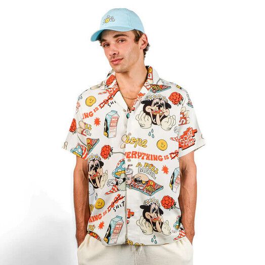 The Dudes Hemd&#x20;A&#x20;Pill&#x20;Meal&#x20;Hawaiian&#x20;Shirt&#x20;multicolor