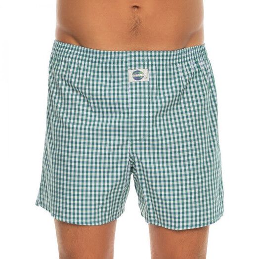 Deal Boxershort&#x20;Check&#x20;Gr&#x00FC;n,&#x20;Wei&#x00DF;,&#x20;Kariert