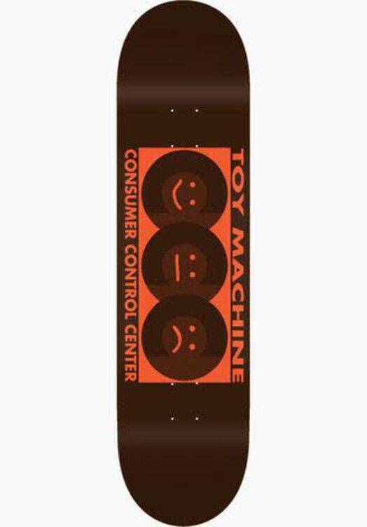 Toy-Machine Skateboard&#x20;CCC&#x20;8.0&#x20;brown