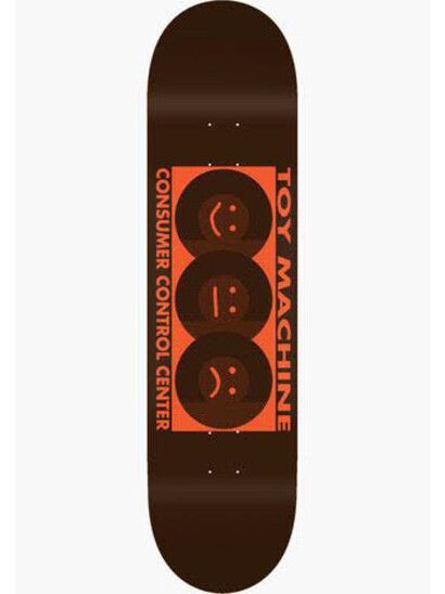 Toy-Machine Skateboard CCC 8.0 brown