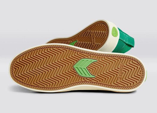 Cariuma Skateschuh&#x20;Catiba&#x20;pro&#x20;green&#x20;contrast&#x20;ivory