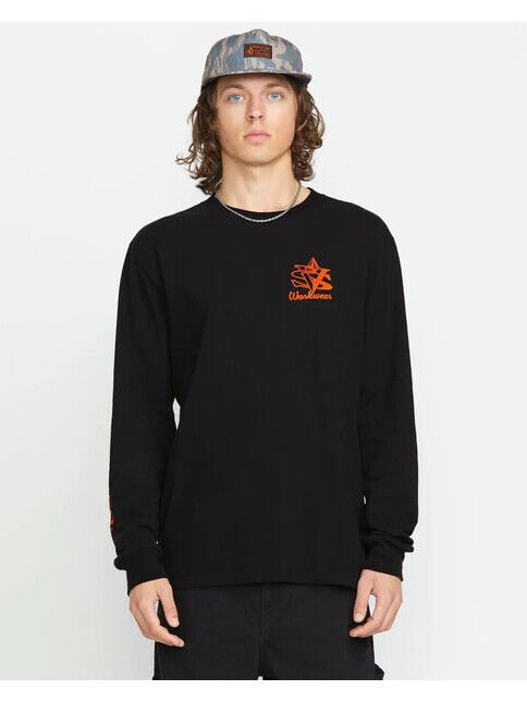 Volcom Longsleeve Excavator black