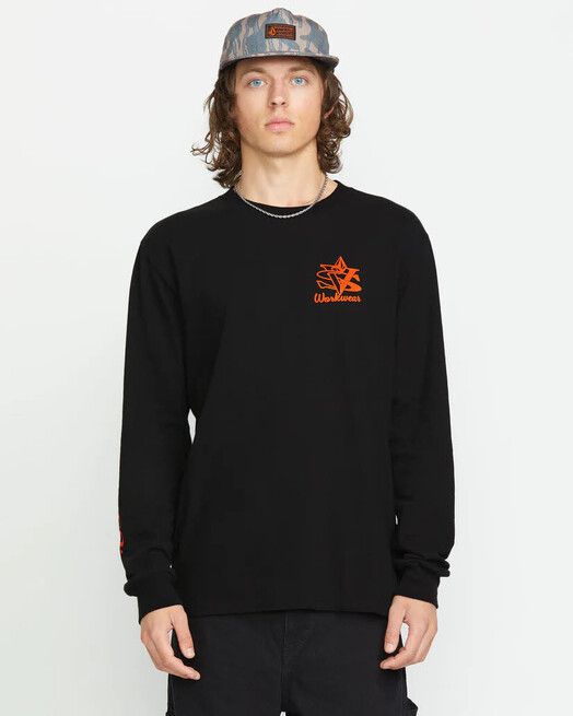 Volcom Longsleeve&#x20;Excavator&#x20;black