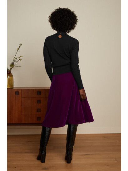 King Louie Rock Juno Skirt Gamine royale purple