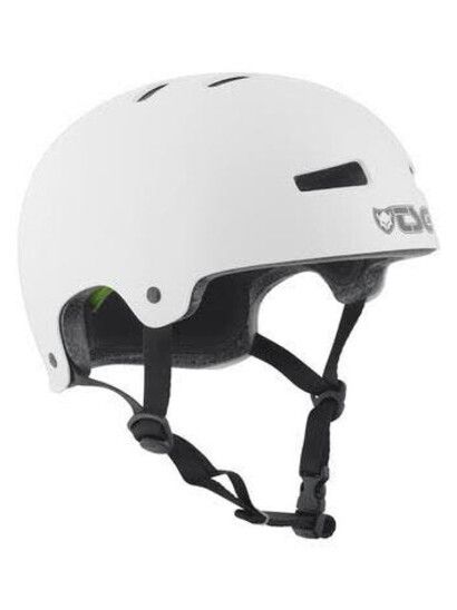 TSG Helm Evolution Solid Colors white
