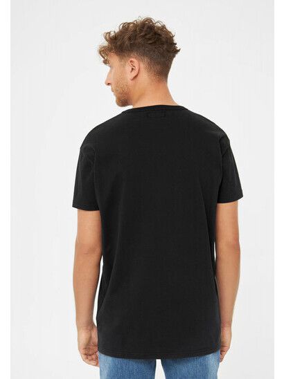 Derbe T-Shirt Feierabend jet black